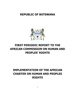 Republic of Botswana