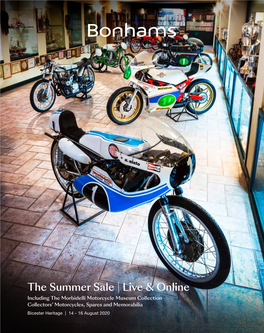Motorcycles, Spares and Memorabilia Bicester Heritage | 14 - 16 August 2020