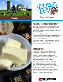 Nature's Best Dairy Butter
