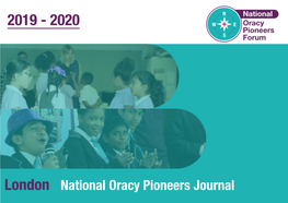 London National Oracy Pioneers Journal