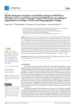 To Identify Terroir and Vineyard Yeast Differences According to Appellation of Origin (AOP) and Biogeographic Origin