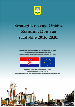 Strategija Razvoja Općine Zemunik Donji Za Razdoblje 2015.-2020