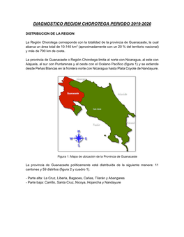 Diagnostico Region Chorotega Periodo 2019-2020