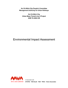 Environmental Impact Assessement (EIA)