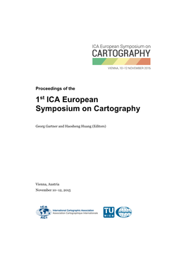 1St ICA European Symposium on Cartography