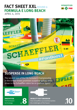 Fact Sheet XXL Formula E Long Beach 2015