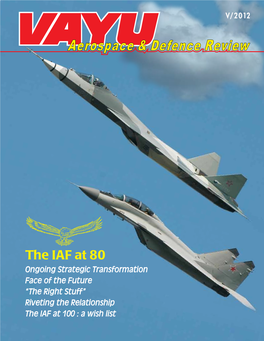 Vayu Issue V Sep Oct 2012