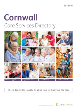 Cornwall Care Services Directory