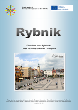 E-Brochure About Rybnik and Lower Secondary School No 18 in Rybnik