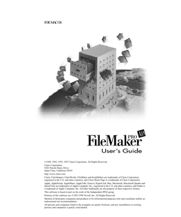 Filemaker Pro Basics