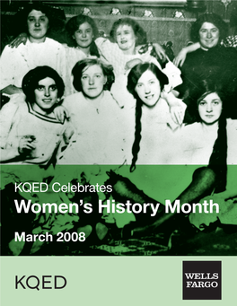 KQED Celebrates Women’S History Month