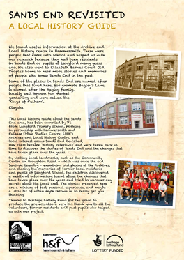 Sands End Revisited a Local History Guide