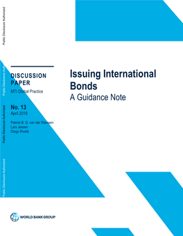 Issuing International Bonds: a Guidance Note1 Patrick B.G