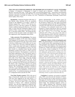 True Polar Wander Recorded by the Distribution of Martian Valley Networks S