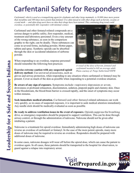 Carfentanil Safety Fact Sheet