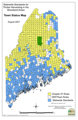 Town Status Map T16 R8 WELS Madawaska T16 R13 T16 R12 T16 R6 T16 R9 WELS Eagle Lake T16 R5 WELS Lake Twp T16 R14 WELS WE LS WE LS WE LS Sto Ckholm