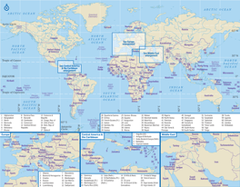 Arctic Circle Antarctic Circle Tropic of Cancer Tropic of Capricorn