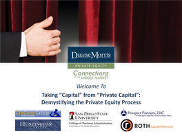 Demystifying the Private Equity Process