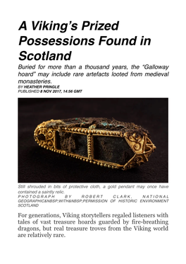 Galloway Hoard Nat Geog