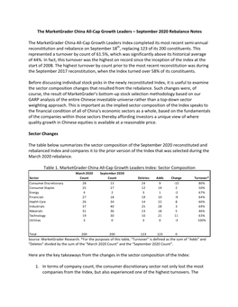 Rebalance Notes