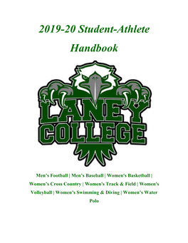 2019-20 Student-Athlete Handbook