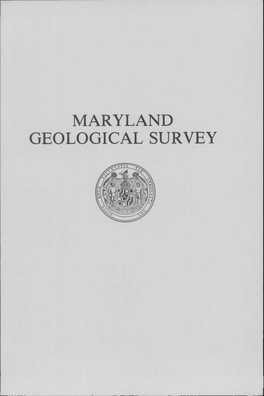 MARYLAND GEOLOGICAL SURVEY Kenneth N