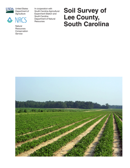 Soil Survey of Lee County, South Carolina