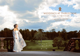 Weddings at Thirlestane