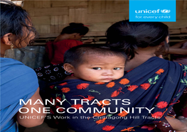 UNICEF's Work in the Chittagong Hill Tracts