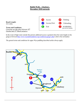 Builth Wells to Glasbury