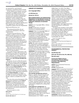 Federal Register/Vol. 84, No. 230/Friday, November 29, 2019