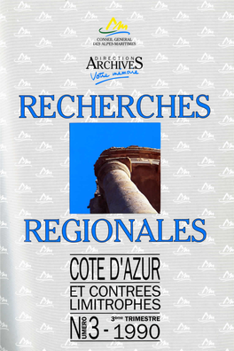 Recherches Régionales N°112