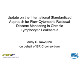 Monoclonal B-Cell Lymphocytosis