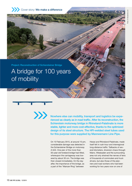 A Bridge for 100 Years of Mobility