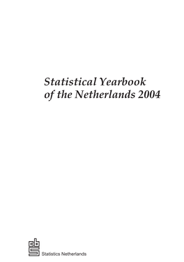 Statistical Yearbook of the Netherlands 2004