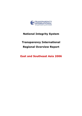 Asia Overview 2006