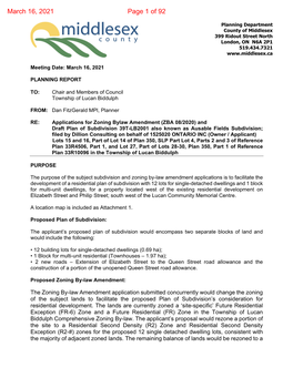 PL-07-2021 Zoning Bylaw Application ZBA-8-2020