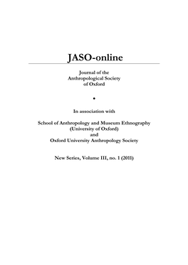 JASO Online 2011