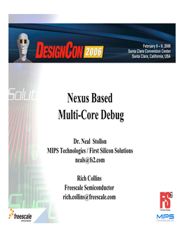 Nexus Based Multi-Core Debug