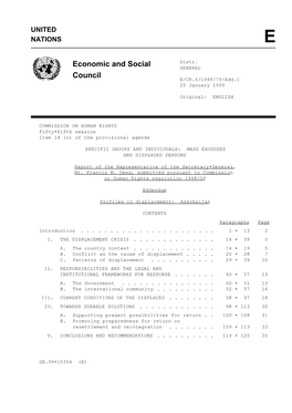 Economic and Social Council