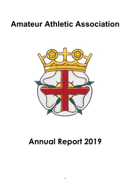 Amateur Athletic Association Annual Report 2019