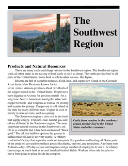 The Southwest Region