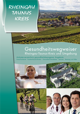 Gesundheitswegweiser Rheingau Taunus Kreis