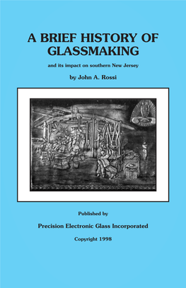 A Brief History of Glassmaking