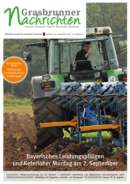 Grasbrunner Nachrichten September 2019 (3.85