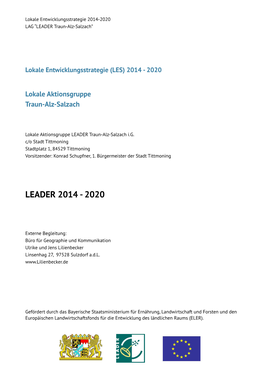 LEADER Traun Alz Salzach Lokale