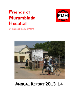 Friends of Murambinda Hospital (FMH) Allows You to Do This