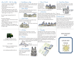 Louis XIV Tour a Royal Road Trip Itinerary Around Paris, Which Will Take You to All the Important Places in the Life of Louis XIV