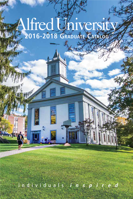 2016-2018 Graduate Catalog