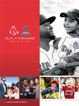 Play It Forward Serving Red Sox Nation